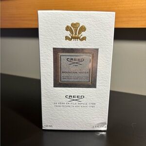 Creed silver mountain water 100milliaters/3.4 oz